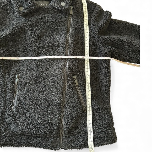 NWT Sanctuary Faux Fur Moto Jacket XS Black - Picture 13 of 15